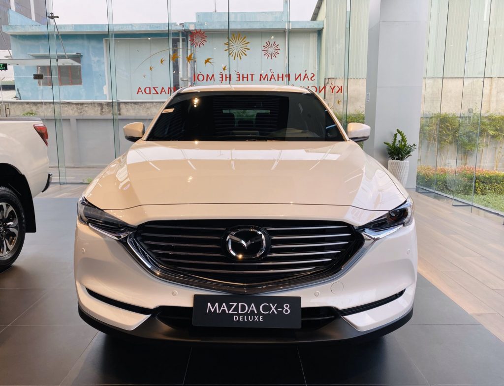 So sánh xe Mazda CX8 2020 với Hyundai Santafe 2020 về giá và tổng thể
